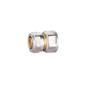 Wholesale 1/4&quot; 1/2&quot; Brass Compression Fittings Equal Straight Union PF5003 from china suppliers