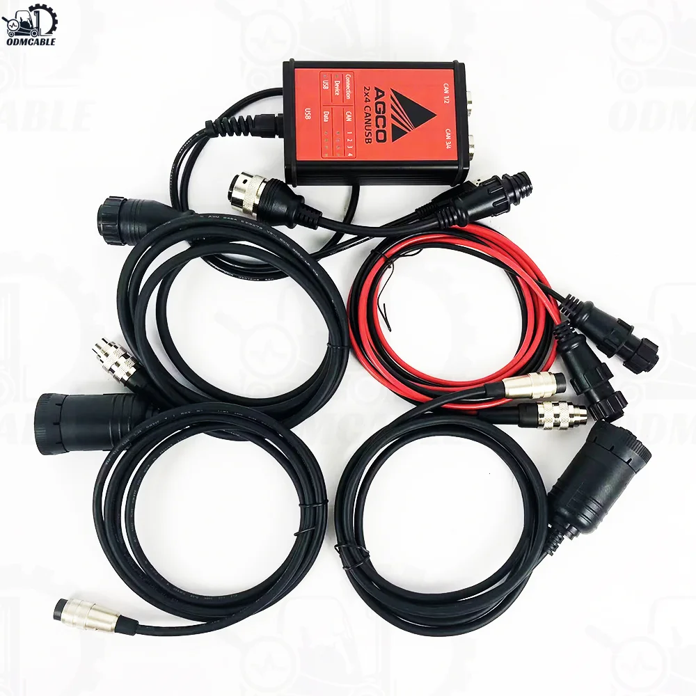 Use for Heavy Duty Agricultural Truck Ready for AGCO CANUSB EDT Interface Electronic Diagnostic Tool