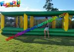 EN71 Awasome Sports Games Inflatable Corn Laser Maze With Digital Painting Farm