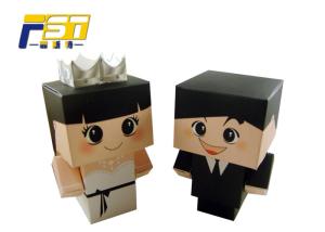 Wholesale Recyclable Cardboard Box Furniture , Cartoon Models Cardboard Furniture For Kids from china suppliers
