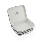 Stripe Pattern Paper Suitcase Gift Box For Children Clothes