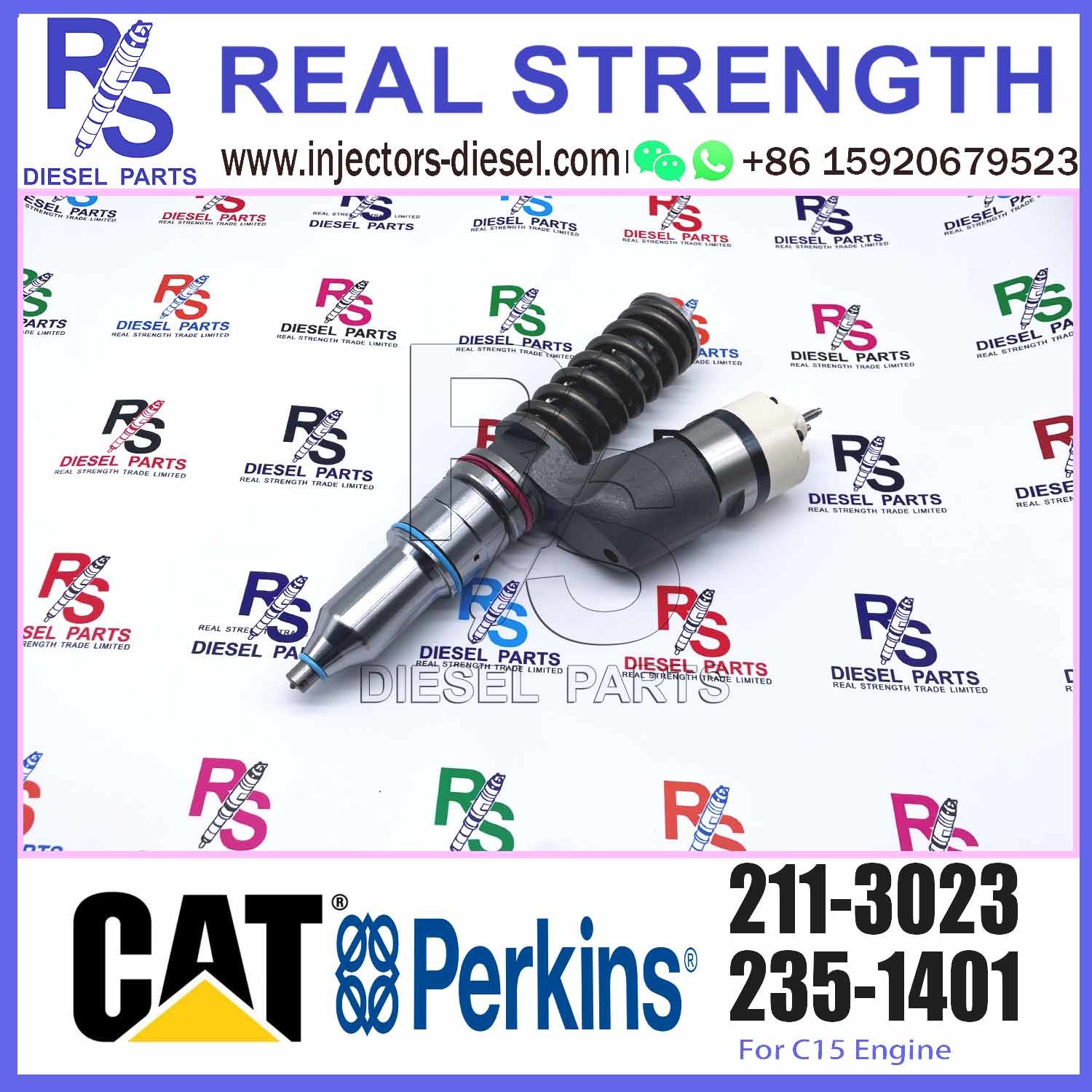 249-0709 Common Rail Fuel Injector For Excavator Diesel Engine