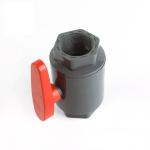 OEM Manufactured PVC Two-Piece Ball Valve STANDARD Thickness Round Handle Free