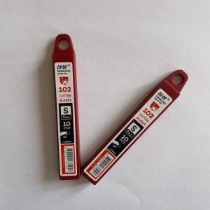 Wholesale 9mm Snap Off Utility Knife Blades SK2 High Carbon Steel 60 Degrees Angle from china suppliers