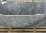 Marble / Granite Nature Stone Bathtub Smoothness Surface OEM Service