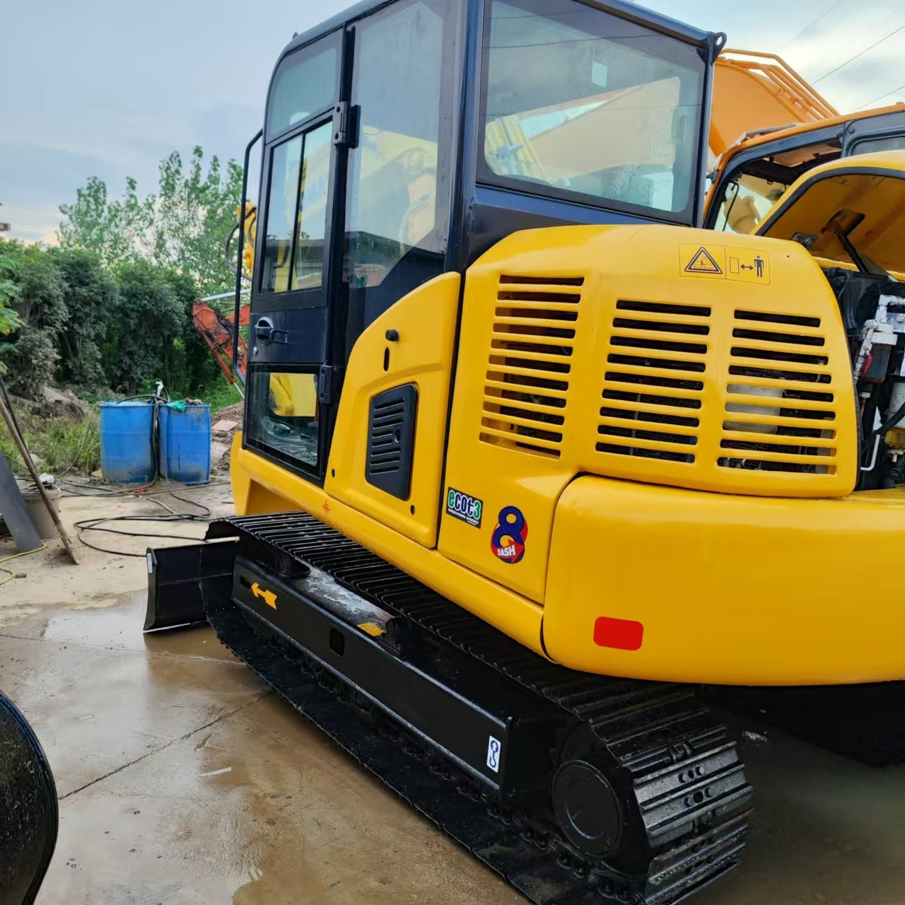 Mini High Efficiency Excavator Komatsu PC70-8 Second Hand Crawler Hydraulic Digger