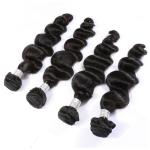 Pure Virgin Brazilian Human Hair Bundles No Nits Double Layers Weft Head