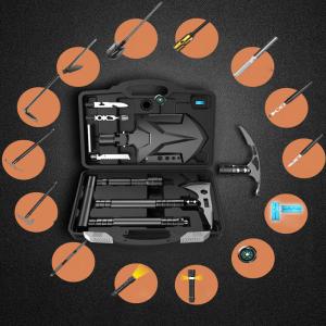 Wholesale Hiking Military Issue Survival Gear Aluminum Alloy 3Cr13 Hand Tool Set from china suppliers