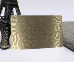 WCT Metal Business Smart RFID Card CR80 Silkscreen printing Customized color