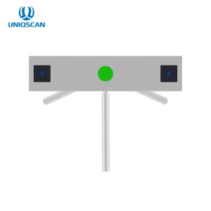 China ID IC Card Turnstile Entrance Gates Bi Directional Bridge Tripod Barrier Gate on sale