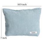Women's Velvet Makeup Bag Large Capacity Canvas Makeup Bag Travel Toiletry Bag
