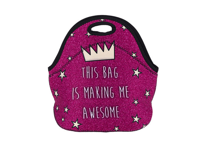 Insulated Cooler Tote Reusable Lunch Bags Custom Printed Waterproof Different Sizes