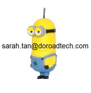 Wholesale High Quality Real Capacity Cartoon PVC USB Flash Drives, Robot-shaped USB from china suppliers
