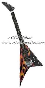 Wholesale 43&quot; V-shape Electric Guitar with decal AG43-V1 from china suppliers