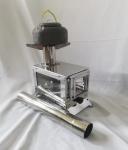 Firewood Fuelled Portable Heating Furnace Stainless Steel Camping Stove for