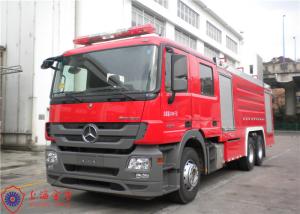 Wholesale Mercedes Chassis Foam Firefighting Vehicle 6X4 Drive Six Seats with 90L/s Flow Pump from china suppliers