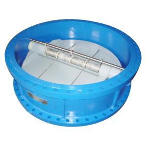 Wholesale Dual Plate Industrial Check Valves ANSI 150LB JIS 10K PTFE Lined Disc from china suppliers