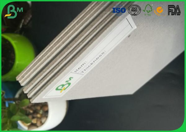 300gsm to 2600gsm high quality smoothness of FSC Grey Chipboard to Make