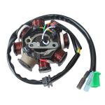 Moped 8 Coil Stator Motorcycle Spare Parts 88mm Outside Diameter High Precision