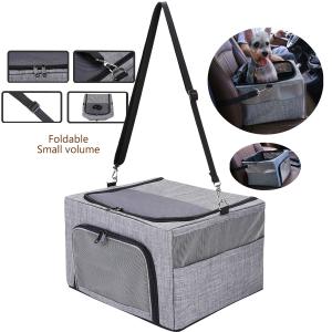 Wholesale Safety Belt Pet Travel Carrier Outdoor Oxford Breathable Mesh Dog Box from china suppliers
