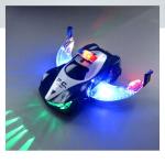 360 Rotation Electric Police Car Vehicle LED Music Kids Educational Toys