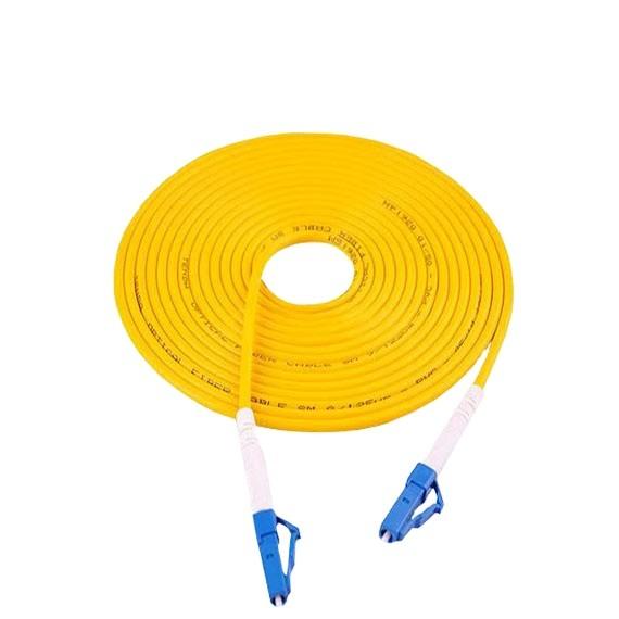 LC UPC SM Fiber Optic Patch Cord Network Cable 0.9mm/2.0mm/3.0mm Good Exchangeab