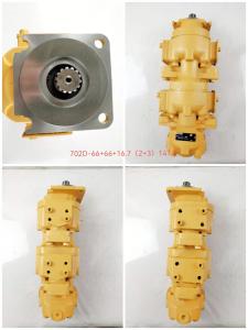 Wholesale Parker P16 Iron And Aluminium Gear Pump 702D-66+66+16.7(2+3) 14T R-1 from china suppliers
