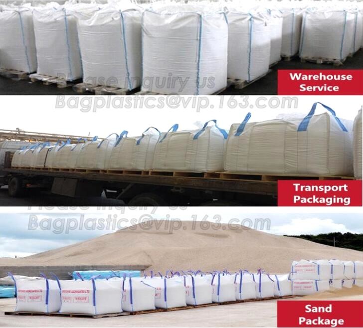 superior quality polypropylene jumbo bag,polyethylene sandbags scrap woven pp bulk bag, pp big jumbo bag for sand, pack