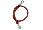 70Mpa AN3 Hydraulic Stainless Steel Braided Hose Assembly Wear Resisting