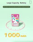 Rotatable Childrens Pink Camera Toys Smart Phone For 3 Year Olds