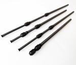 Flexibiable Carbon Fiber Telescopic Pole Durabable For Mast Pole