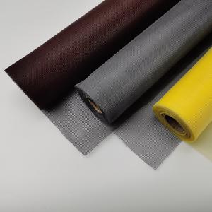 Wholesale 120g 84 Inches Fiberglass PVC Window Screen for Anti Resistant Protection from china suppliers