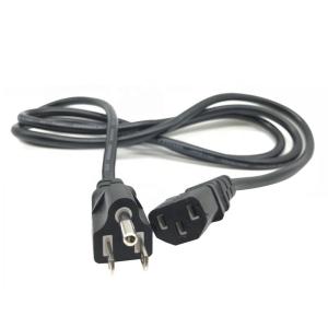 Wholesale 1500WATTS Computer Desktop Accessories PVC 18AWG US Plug Power Cord from china suppliers