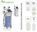 4 handles fat freeze cool shaping slimming machine system beauty salon body