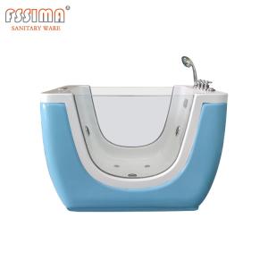 Wholesale Girl Rain Shower Baby Spa Tub Acrylic Pink 33.46&quot; from china suppliers