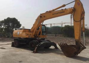 Wholesale Original Korea Second Hand Wheel Excavator Hyundai 220 Weight 21800kg from china suppliers