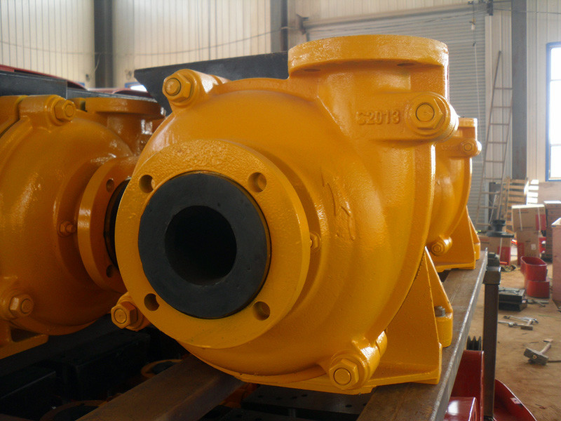 Mineral Process Coal Wing Mining Slurry Pump Motor / Diesel Engine Fuel