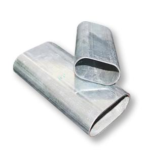 Wholesale Railings Welded Mild Steel Flat Sided Oval Tube Q345 0.5mm-30mm from china suppliers