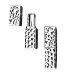 Silver Electroplating 5g Fashionable Lipstick Tube For Cosmetic Package