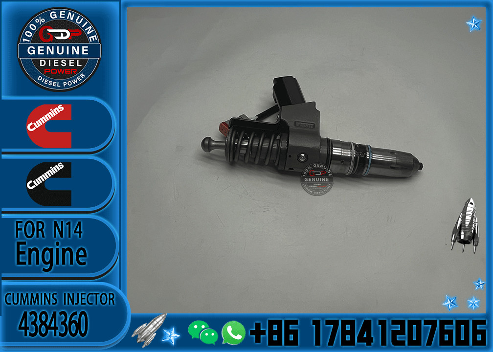 Injector 4307516 4384360 4307776 3411756 for QSM11 ISM11 M11 Diesel Engine Parts Nozzle Assembly High Quality