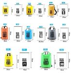 Dry Bag, Waterproof Floating Backpack 5L/10L/20L/30L/40L, Waterproof Phone Case