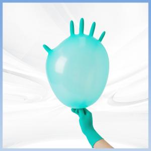 Wholesale Protective Green Disposable Nitrile Gloves For Gardening Landscaping from china suppliers
