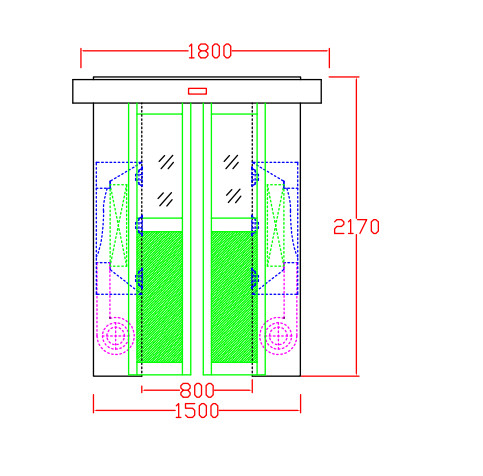 Automatic Doors Clean Room Air Shower