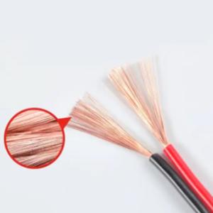 Wholesale 2x0.3mm Rvb Cable Twin Flat Home Theatre 16/0.15mm 0.6mm Thickness from china suppliers