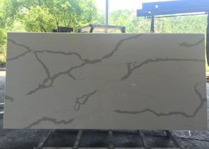 Wholesale Calacatta Nuvo Gold Quartz Bathroom Vanity Tops With Hard Solid Surface from china suppliers