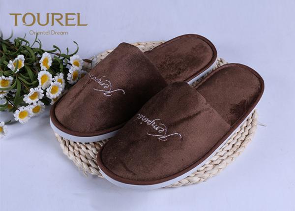 Quality 100% Cotton Disposable Luxury Hotel Slippers Star Hotel Guest Slippers for sale