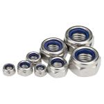 ANSI Approved Nylon Acorn Nuts , Spheroidizing Flange Cap Nut