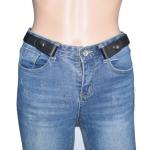 OEM Invisible Belt Womens Black Buckle Free Invisible Belt Polyester