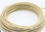 Anti - Corrosion 3*2mm Indoor Fiber Cable , Butterfly Flat Ivory Fiber Drop
