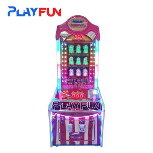 Wholesale Playfun carnival design toss balls foam family knock down clown redemption lottery gaming machine arcade center from china suppliers